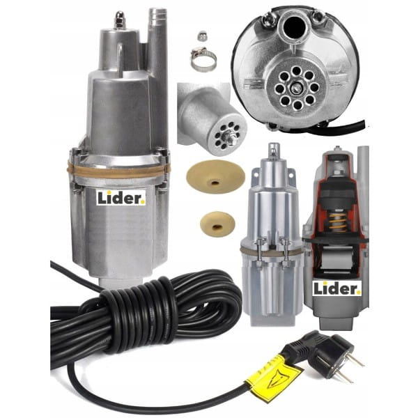 LIDER POMPA MEMBRANOWA GŁĘBINOWA DO WODY CZYSTEJ NUREK 280W 1020 L/H LMP280