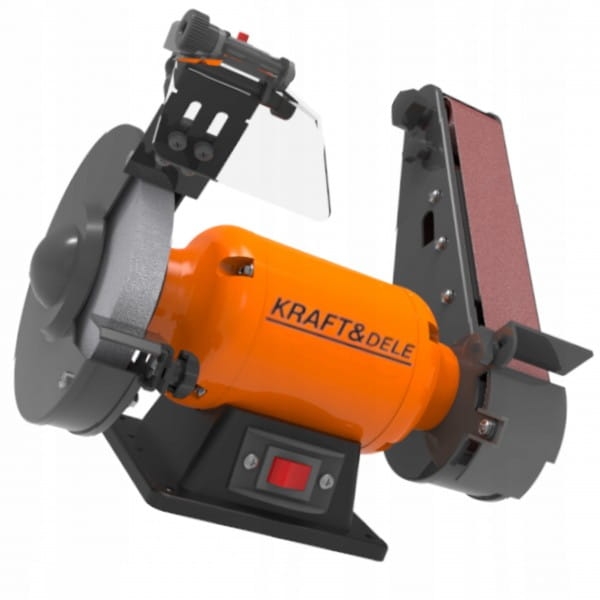 SZLIFIERKA STOŁOWA TAŚMOWA KAMIENNA DREWNA METALU 2W1 150X20 MM 230V 1800 W