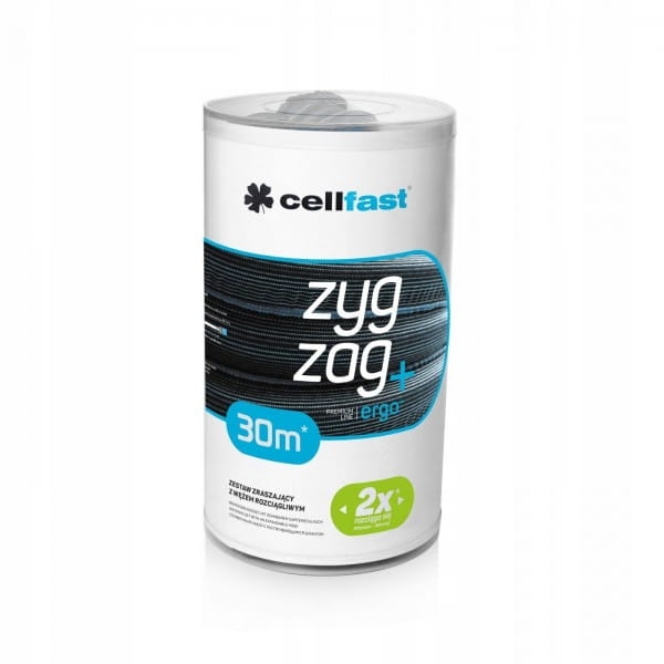CELLFAST WĄŻ ROZCIĄGLIWY ZYG ZAG 30M W ZESTAWIE