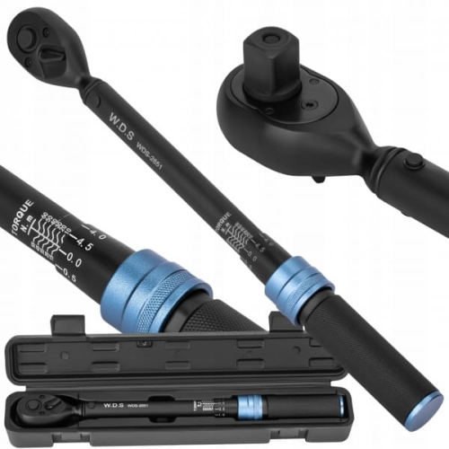 KLUCZ DYNAMOMETRYCZNY 1/2" 10-60NM 310MM WALZIKA WDS2651 CERTYFIKAT 72-Z