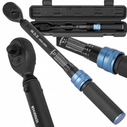 KLUCZ DYNAMOMETRYCZNY 1/4" 1-25NM 290MM WALZIKA WDS2650 CERTYFIKAT WDS