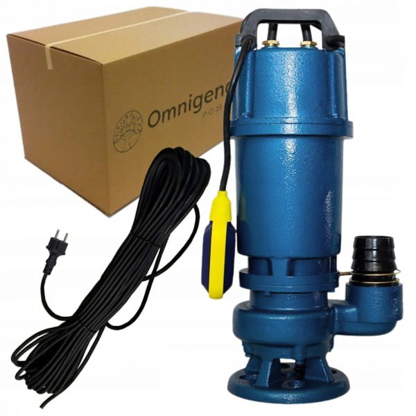 OMNIGENA POMPA ZATAPIALNA WQ 15-7-1,1 PREMIUM 230V 1100W +9,5M KABEL