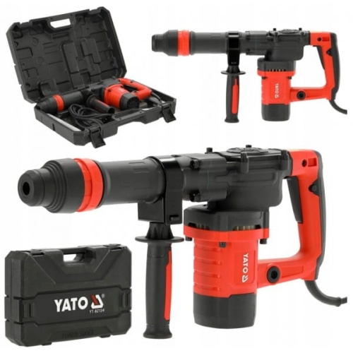YATO MŁOT SDS MAX DŁUTUJĄCY 1500W 20J DO USUWANIA TYNKÓW PŁYTEK W WALIZCE