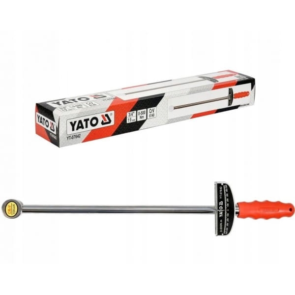 KLUCZ DYNAMOMETRYCZNY 3/4'' 0-500NM YT-07642 YATO