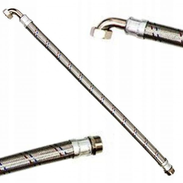 OMNIGENA WĄŻ ANTYWIBRACYJNY 1"X1" 70CM 700MM Z KOLANKIEM DO POMP