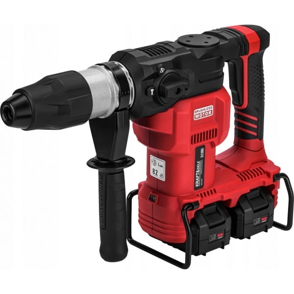 MŁOT UDAROWY AKUMULATOROWY 42V 10J BEZSZCZOTKOWY 2XAKUMULATOR 4AH+AKCESORIA