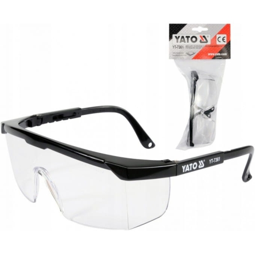 OKULARY OCHRONNE PRZECIWODPRYSKOWE GOGLE BHP YATO