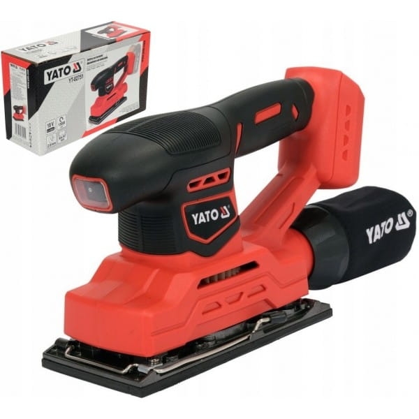 YATO SZLIFIERKA OSCYLACYJNA 18V 90X187MM YT-82751