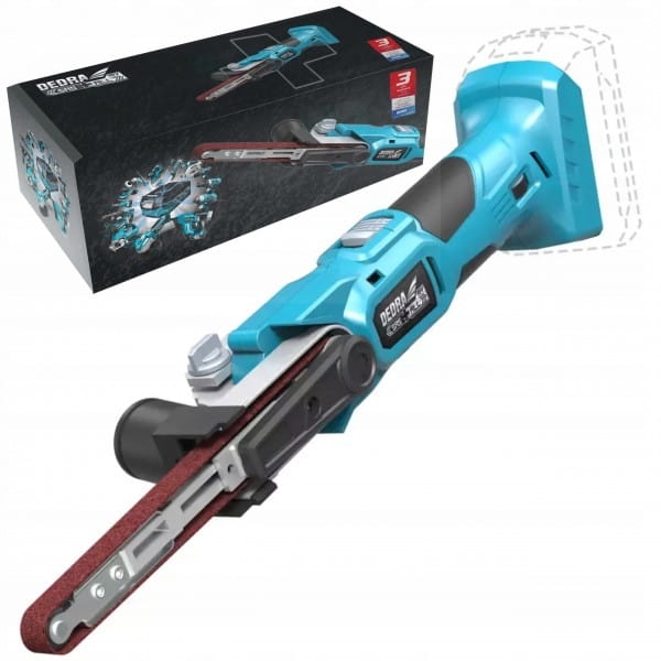 DEDRA DED6917 PILNIK TAŚMOWY SZLIFIERKA AKUMULATOROWA 457MM X 13MM 18V