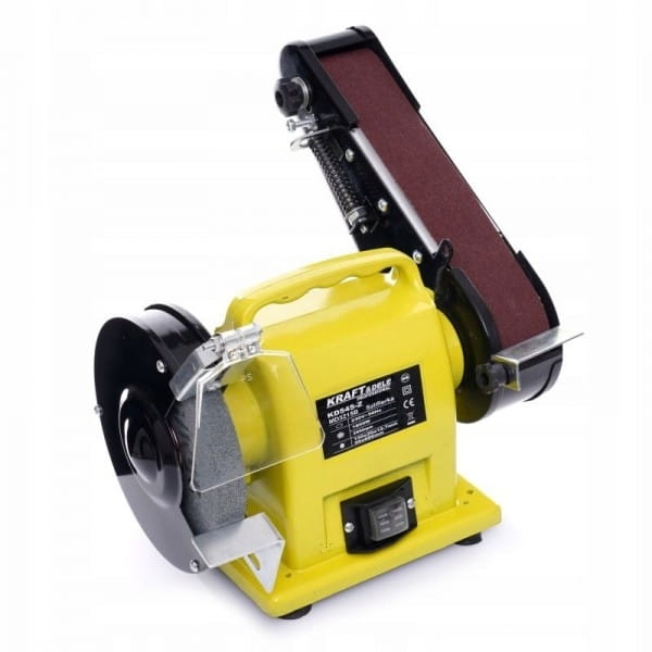 SZLIFIERKA STOŁOWA KAMIENIOWA TAŚMOWA TARCZOWA KAMIEŃ 1800W 230V KD545 2W1