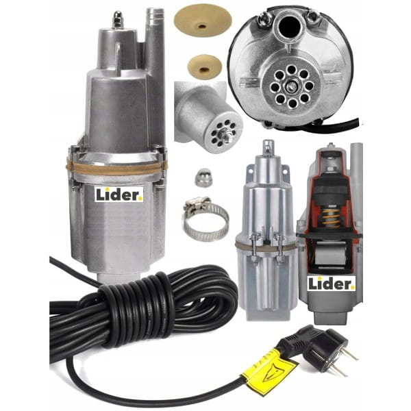 LIDER POMPA MEMBRANOWA GŁĘBINOWA DO WODY CZYSTEJ NUREK 280W 1020 L/H LMP280