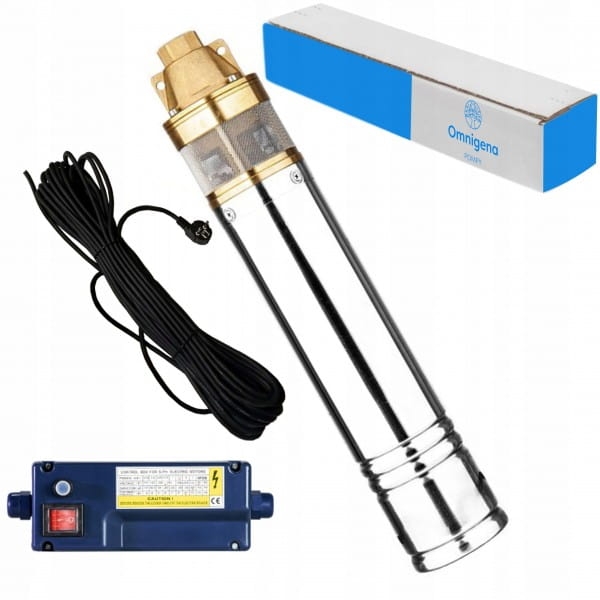 OMNIGENA POMPA GŁĘBINOWA SKM 150 4" 1100W 230V +PUSZKA 15M KABLA