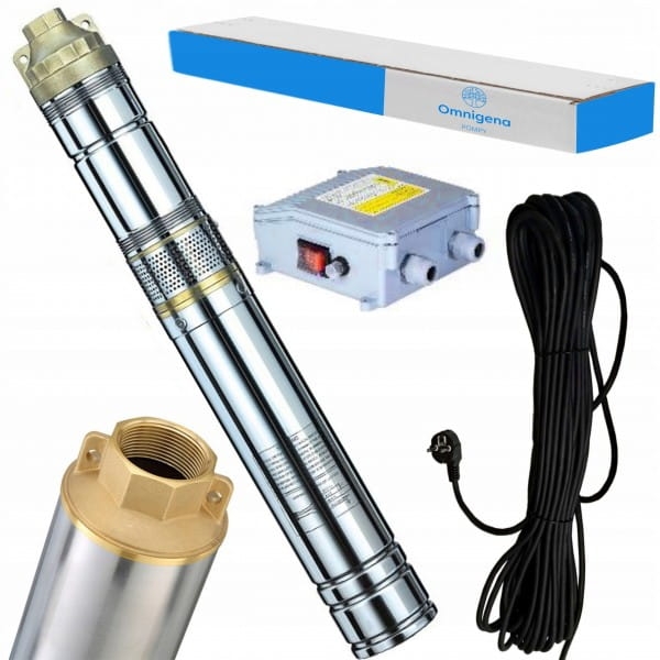 OMNIGENA POMPA GŁĘBINOWA EVJ 4"2,5-60-0,75 230V 750W 2700 L/H KABEL 19M