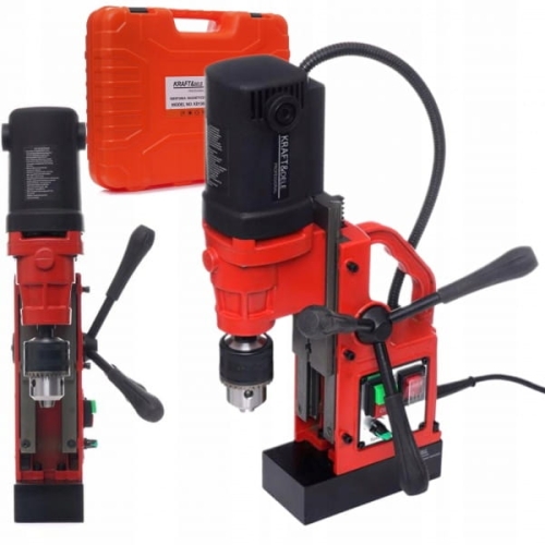WIERTARKA STOŁOWA MAGNETYCZNA PIONOWA 1800W 1300N 16MM KD1382 + WALIZKA