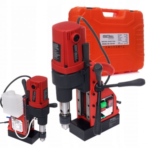 KRAFT WIERTARKA STOŁOWA MAGNETYCZNA PIONOWA 2150W 1700N 13MM WELDON 19MM