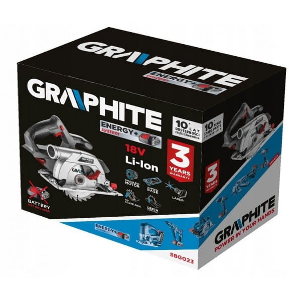 GRAPHITE PILARKA 18V BEZSZCZOTKOWA ENERGY+ 58G023