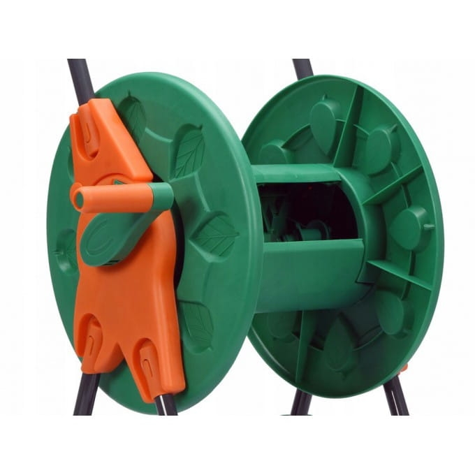 STOJAK NA WĄŻ WÓZEK OGRODOWY 60m BĘBEN ZWIJACZ