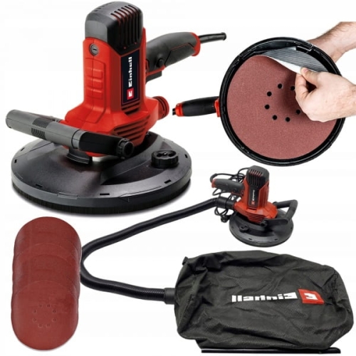 EINHELL SIECIOWA SZLIFIERKA DO GIPSU TC-DWS 225 DO GIPSU OSSYSANIE PYŁU