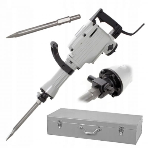 MŁOT UDAROWY KUJĄCY 3000W 55J +DŁUTO PRZECINAK WALIZKA KRAFT&amp;DELE KD1507