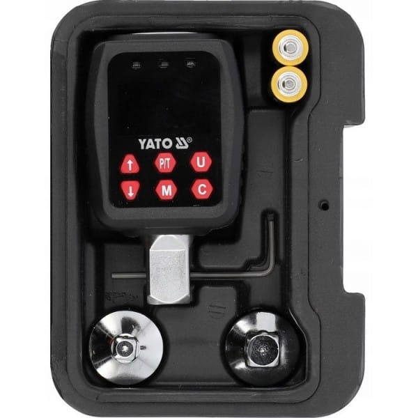 ELEKTRONICZNY ADAPTER DYNAMOMETRYCZNY 1/2" 10-200NM WYŚWIETLACZ LCD YT07535