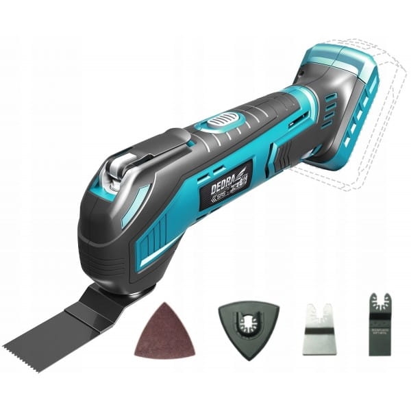 DEDRA DED7059 URZĄDZENIE WIELOFUNKCYJNE MULTITOOL AKU 18V +ŁADOWARKA +2AH