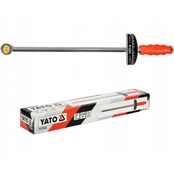 KLUCZ DYNAMOMETRYCZNY 3/4'' 0-500NM YT-07642 YATO