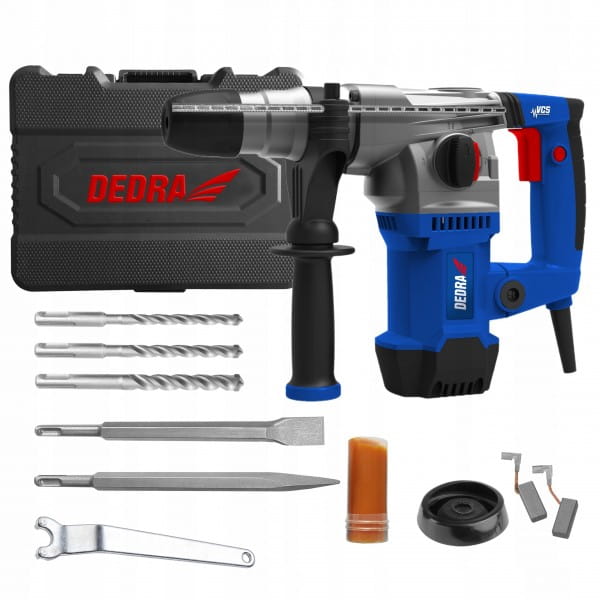 DEDRA MŁOT UDAROWO-OBROTOWY SDS+ 1250W SDS PLUS