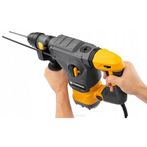 MŁOT UDAROWY MŁOTOWIERTARKA UDAR SDS+ 2600W 5,5J WALIZKA 3X WIERTŁO DŁUTA