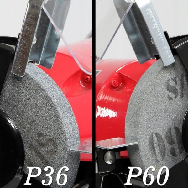 MAR-POL SZLIFIERKA STOŁOWA PODWÓJNA KAMIENIOWA 150X25X32MM 230V M79200