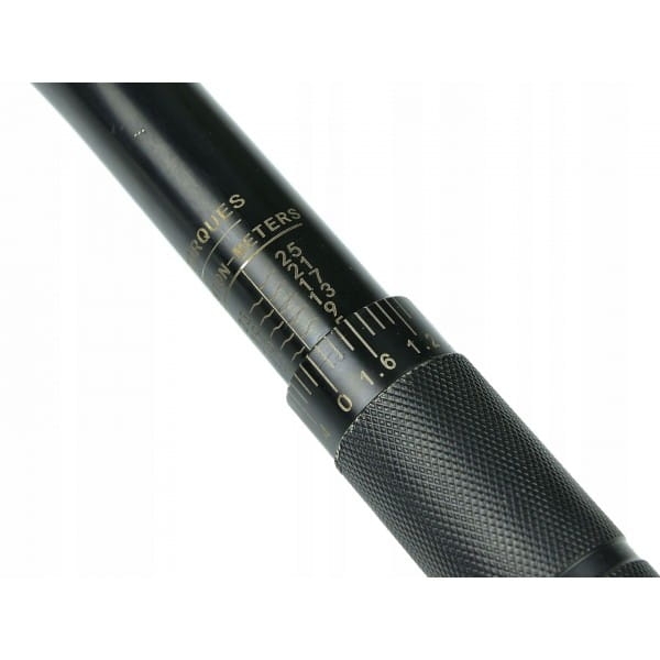 GEKO KLUCZ DYNAMOMETRYCZNY 1/4" 5-25NM BLACK HD 270MM WALIZKA G10067