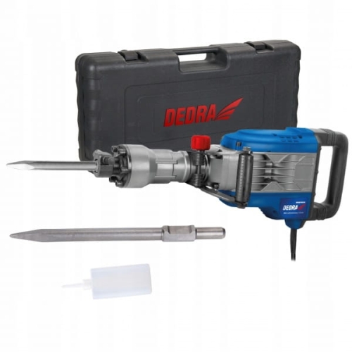 DEDRA MŁOT WYBURZENIOWY UDAR 50J HEX 1700W DED7835 WALIZKA