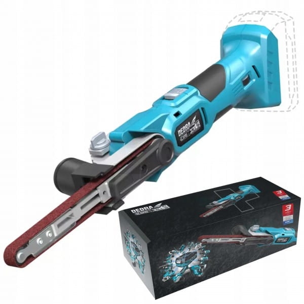 DEDRA DED6917 PILNIK TAŚMOWY SZLIFIERKA AKUMULATOROWA 457MM X 13MM 18V