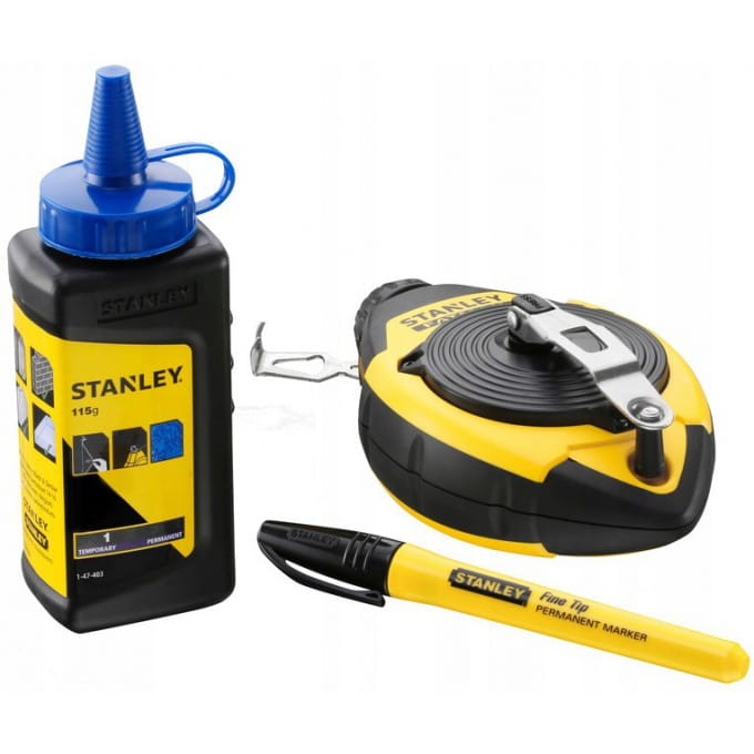 STANLEY SZNUREK TRASERSKI 30m KREDA MARKER 47-681