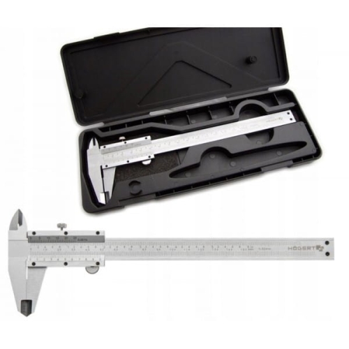 STALOWA SUWMIARKA 155mm METRY CALE ANALOGOWA ETUI