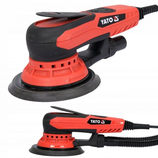 YATO SZLIFIERKA MIMOŚRODOWA OSCYLACYJNA 150MM ROTACYJNA 350W 4000-10000 OBR