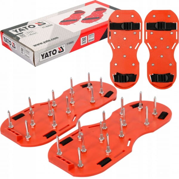 YATO AERATOR SANDAŁOWY BUTY PODESZWY Z KOLCAMI DO WYLEWKI NAPOWIETRZANIA