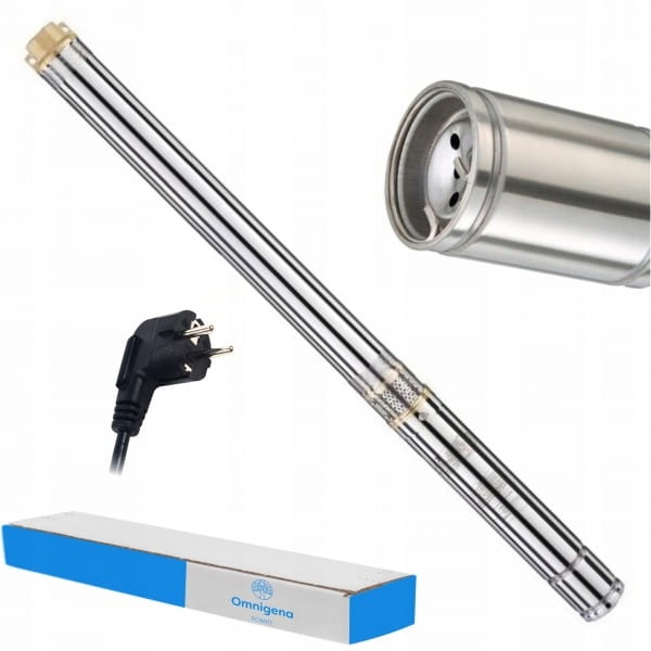 OMNIGENA POMPA GŁĘBINOWA 2,5SC4-21 550W KONDENSATOR WK KABEL 1,5M