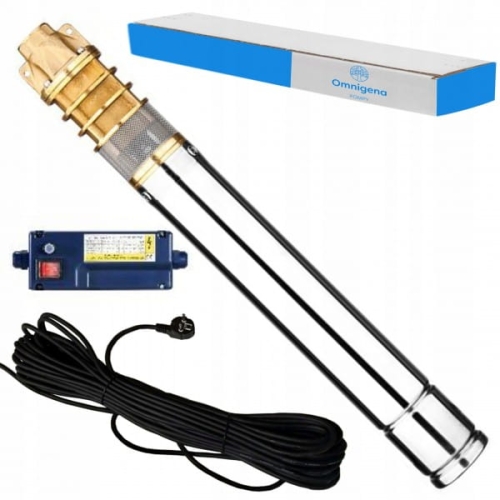 OMNIGENA POMPA GŁĘBINOWA 1100W SKM 150 PREMIUM 3" 230V +PUSZKA KABEL 15M