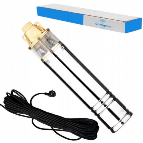 OMNIGENA POMPA GŁĘBINOWA 750W SKM 100 PREMIUM 4" 230V KONDENSATOR KABEL 15M