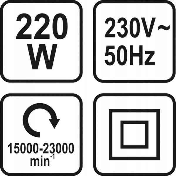 WIELOFUNKCYJNE NARZĘDZIE OSCYLACYJNE 220W REGULACJ