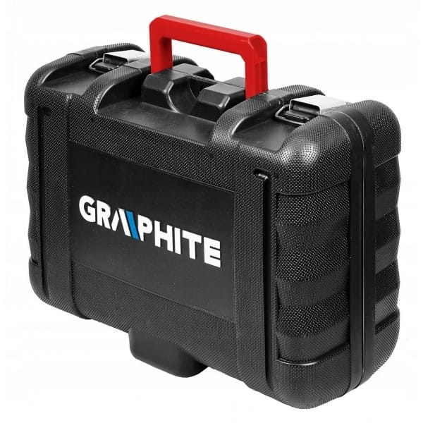 GRAPHITE SZLIFIERKA MIMOŚRODOWA 450W 125/150MM PEX 6XPAPIER WALIZKA 59G349