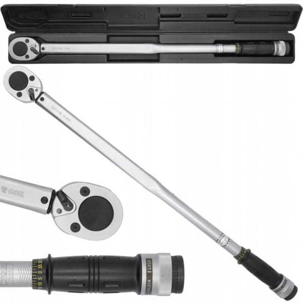 YATO KLUCZ DYNAMOMETRYCZNY 3/4'' 845-860 MM 100-500 NM WALIZKA CERTYFIKAT