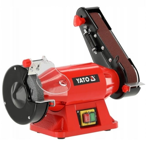 YATO SZLIFIERKA STOŁOWA/TAŚMOWA 520W (150X32MM) MIEDZIANY SILNIK YT-822110