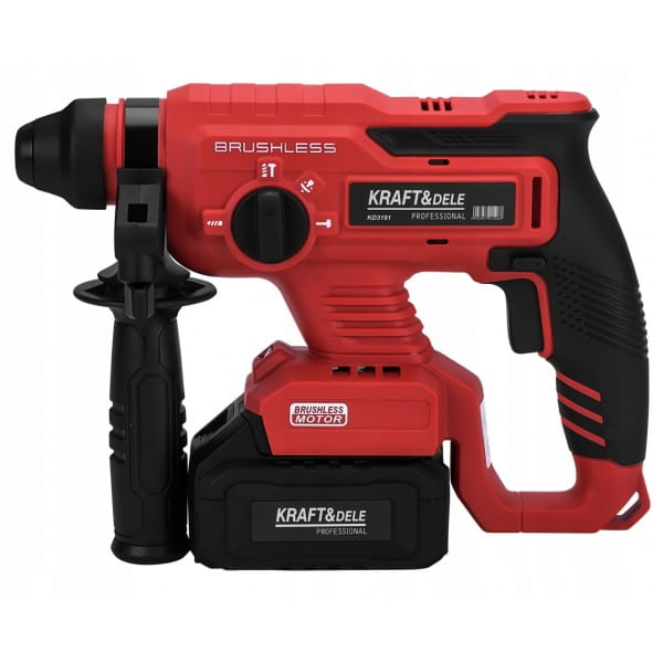 MŁOT UDAROWY AKUMULATOROWY 21V 3J BEZSZCZOTKOWY 2X AKUMULATOR 4AH MOCNY