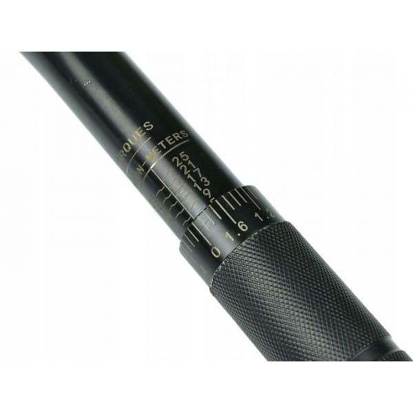 GEKO KLUCZ DYNAMOMETRYCZNY 1/4" 5-25NM BLACK HD WALIZKA G10067