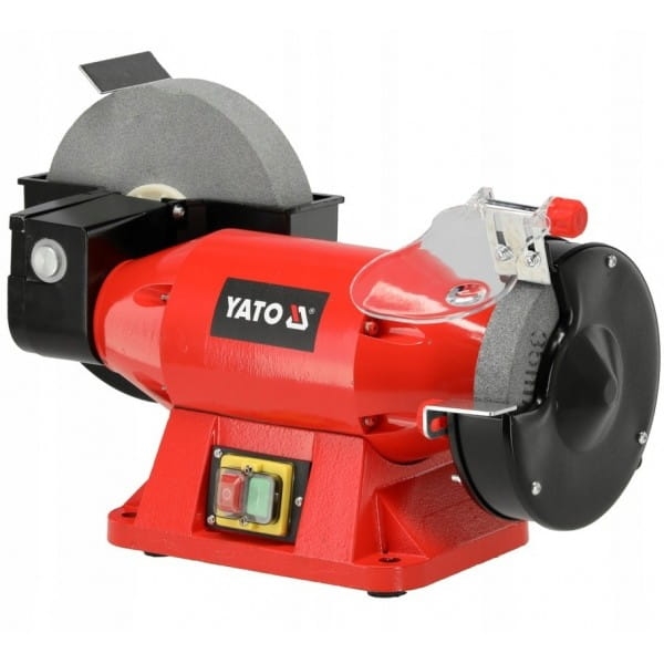 YATO SZLIFIERKA STOŁOWA DWUTARCZOWA DO OSTRZENIA 520W 150MM 200MM YT822112