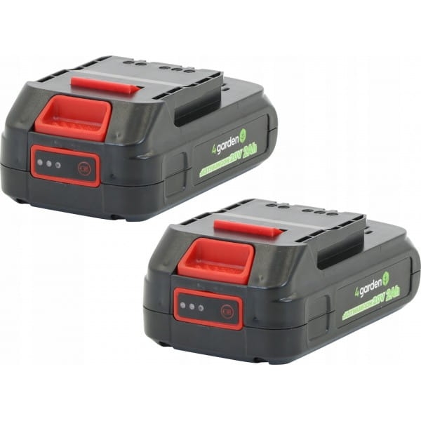 4GARDEN AW3622 WERTYKULATOR AKUMULATOROWY 2X20V 2X2AH SILNIK BEZSZCZOTKOWY