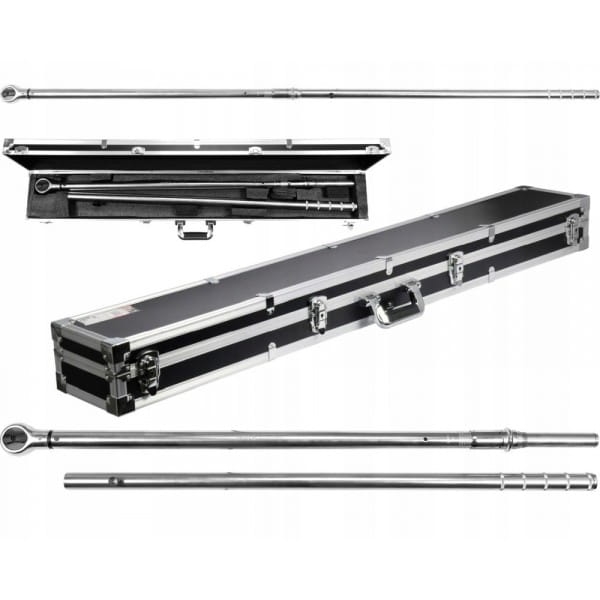 YATO PRECYZYJNY KLUCZ DYNAMOMETRYCZNY 1" 300-1500NM WALIZKA YT-07762