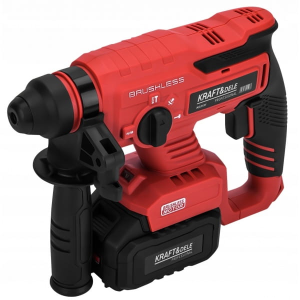 MŁOT UDAROWY AKUMULATOROWY 21V 3J BEZSZCZOTKOWY 2X AKUMULATOR 4AH MOCNY