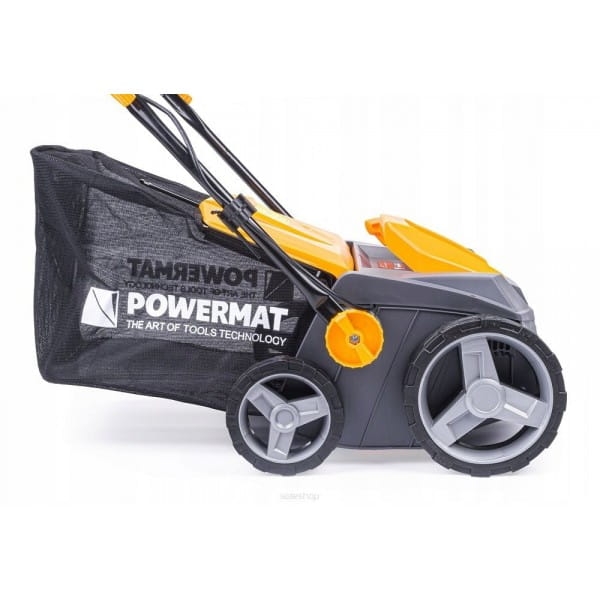 AERATOR WERTYKULATOR ELEKTRYCZNY Z KOSZEM 3W1 2550W WERTYKULACJA 38CM MOCNY